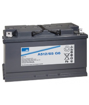 Batterie Sonnenschein Plomb Gel 12V 65Ah A512/65 G6