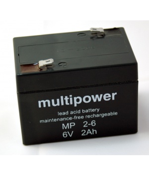 Batterie plomb 6V 2Ah FG10201 Batterie plomb 6V 2Ah FG10201