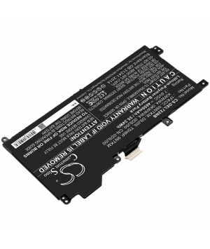 Batería LiPo T5H6P de 7.6V 4.65Ah para DELL Latitude 12 7200