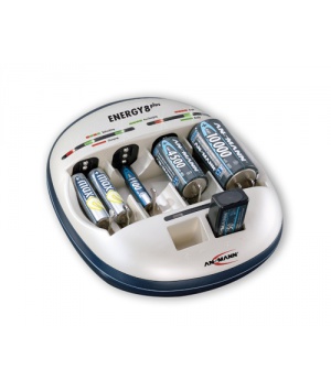 Load bench fast Energy 8 Plus Ansmann NiCd NiMh Load bench fast Energy 8 Plus Ansmann NiCd NiMh