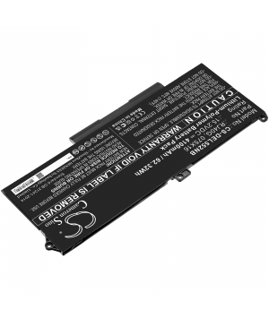 Batterie 15.2V 4.1Ah LiPo RJ40G pour DELL Latitude 14 5420
