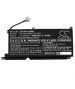 Batterie 11.55V 4.5Ah LiPo pour HP Gaming Pavilion 15-dk0001ne