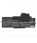 Batterie 11.61V 4.15Ah LiPo pour Lenovo ThinkPad X1 Nano Gen 2 21E8000