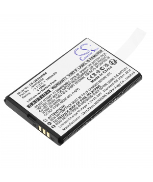 Batterie 3.7V 1.4Ah Li-ion NV604464 pour babyphone Oricom Secure SC740