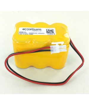 Batterie 7.2V 4.5Ah NiMh 111912 pour Bloc à phares 130009 URA (111 912)