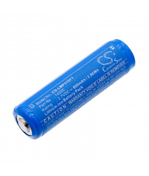 3,7 V 800 mAh Li-Ion 14500 Akku für LedLenser MH5 Stirnlampe