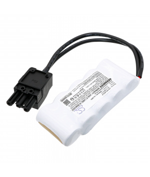 Batteria 6V 2Ah NiCd 90222 9023 Tipo 8020 SCHUCH ExeLED 1 N