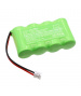 4.8V 0.6Ah Ni-MH battery for Switel WT237