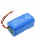 Batería de iones de litio de 14,4 V y 2,6 Ah para el robot EZIclean Aqua connect S500
