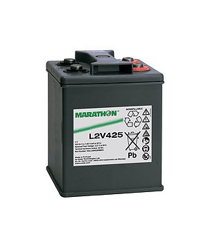 Batterie Plomb 2V 425Ah Exide (208X201X282) (L2V425) 