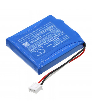 Batería de R93960002 LiPo de 7,4 V y 1,7 Ah para cargador de rotor de caja Dye DAM