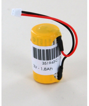 Pile lithium 3V CR-2/3AZ pour serrure DOM ENiQ guardian avant 2016 (351942)
