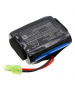 Batteria agli ioni di litio da 10,8 V 2,5 Ah per aspirapolvere ETA 3423 Verto II
