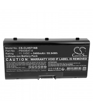 Batterie 11.1V 5.4Ah Li-ion pour Cjscope MX-756