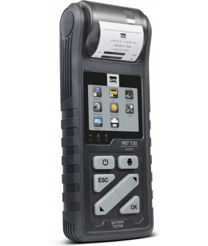 Comprobador de batería de plomo de 6/12V + impresora de 7 a 240Ah PBT720 GYS