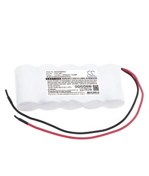 Batteria NiCd FFA718B1 6V 2Ah per OTIS 2000 ECU 2 Batteria NiCd FFA718B1 6V 2Ah per OTIS 2000 ECU 2
