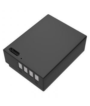 Batería de iones de litio NP-W126 de 7,4 V y 1 Ah Carga USB-C para Fujifilm FinePix X-A1