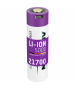 Batteria Li-Ion 3.6V 3.4Ah 18650 con ricarica Micro-USB