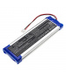 Battery 3.7V 650mAh LiPo HJ603040PL for multimeter Fluke 17B