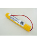 3.6V 400mAh NiCd ZAALHT-300KR Akku für BAES Zemper LTS-3050EX