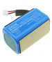 Batterie 7.4V 6.7Ah Li-ion pour enceinte Medion LIFE P61762
