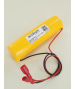 Batterie 2.4V 4Ah NiCd pour BAES GLAMOX GEF 108-E3/S SINGLE