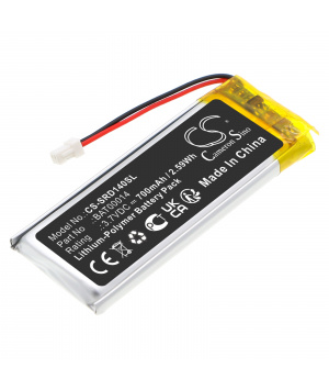 3.7V 0.7Ah LiPo BAT00014 Battery for Cardo Packtalk Edge