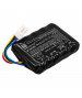 Batería LA0001 de iones de litio de 20 V y 3,4 Ah para cortadora de césped Landxcape LX796