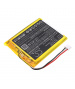 Batterie 3.7v 5Ah LiPo AHB105565P pour alarme Jablotron JA-152KRY