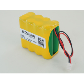 Batterie 9.6V pour PowerMax Plus - VISONIC (GP220AAH8YMX)