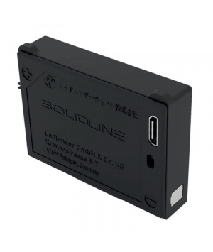 Batterie 3.7V 850mAh Li-Ion pour Frontale Solidline SH2, SH3, SH5 Led Lenser
