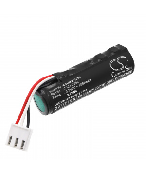 Batterie 3.7V 2.6Ah Li-ion F12432566 pour TPE Ingenico Move 5000 3G Bluetooth