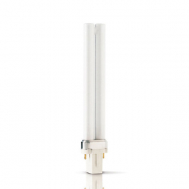 Tube fluorescent UVA 60V 8.6W 0.17A G23 PHILIPS (PLS910-927901721)