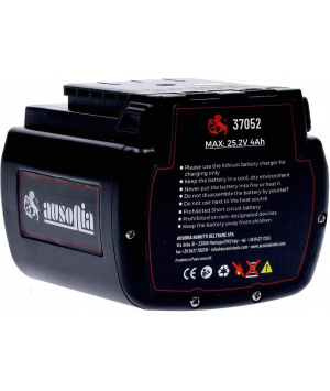 Batterie 25.2V 4Ah Li-ion 37052 pour Sécateur Ausonia DIANA 40