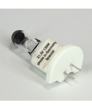 Halogen Lamp Hanaulux Blue 80 Blueline 21.5V 130W G6.35 (8700215130)