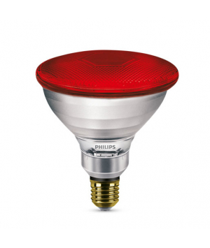 Lámpara incandescente infrarroja PHILIPS 230V 175W E27 (IR175RNEW) 