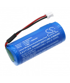 Pile 3V 2.5Ah Lithium CR18505 pour compteur NextCentury RR4 Digital Displays