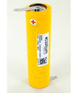 2.4 4 ah NiCd Batterie 2 VTD Stick 125594