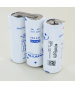 Batterie Saft 3.6V 7Ah 3 VTF Cote cote 132663