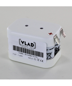 Batterie type Saft 6VTCS 7.2V 1.2Ah 134886