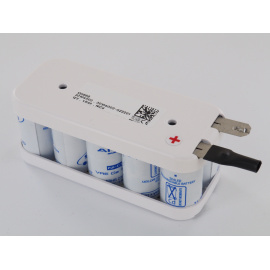 Saft 1.8Ah 10 VRECs 1800 Flansch 12V Batterie