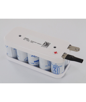 Batterie Ni-Cd 12V 1,8Ah 10VRECS1800 Flasques Arts (135868)