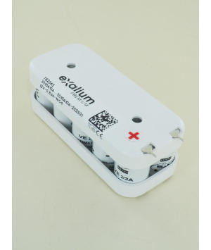 Batterie Saft 12V 10VE 2/3A 600mA NiCd Flasque Saft