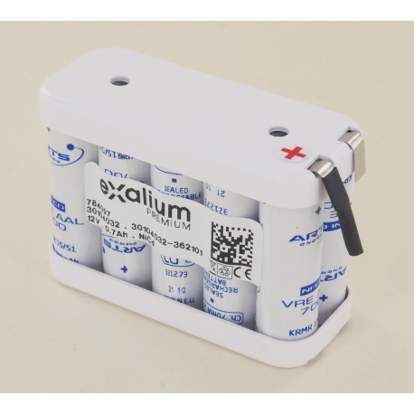 Batterie 12V 700mAh 10VREAA NiCd 784097