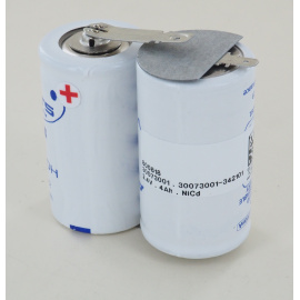 Saft 2.4V 4Ah 2KRMT 33/62 Akku für BAES VK8S41