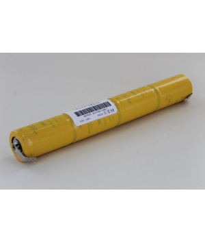 Batterie Ni-Cd 4,8V 4Ah 4 VNT DH U Baton -Clips 4.7/2.8 (803701) (D) (D) (D) (D) (D) (D) (D) (80370