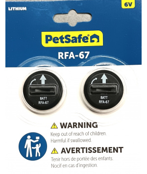PETSAFE RFA - 67 6V x 2 Lithium-Batterien