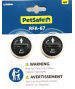 Piles PETSAFE RFA-67 Lithium 6V x2