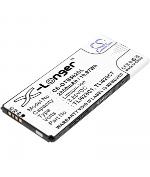 3.85V 2.85Ah Li-Ion TLi028C1 Akku für Alcatel OT-5002X