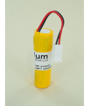 Batteria al litio da 3,6 V 2,6 Ah per misuratore Pollustat Sensus